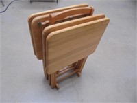 TV Dinner Trays with Holder