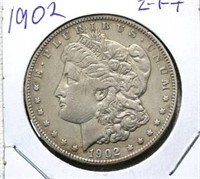 1902  US Silver Dollar
