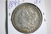 1890 "s" US Silver Dollar