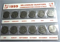 1999 Millenium Quarters Set
