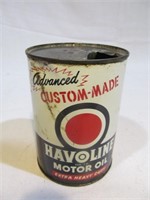 Havoline Motor Oil Can