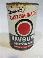 Havoline Motor Oil Can