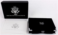 Coin 1997 Untied States Premier Silver Proof Set
