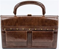 Unique Vintage Lunchbox Leather Purse Artcraft