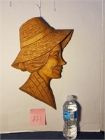 Carving - Woman - Signed