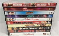 Lot of 10 DVDs, Bad Boys and Bad Boys 2, Fun with
