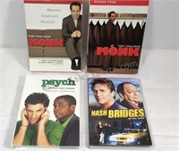 Lot of unopened DVD TV series, Psych season 1