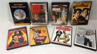 Lot of 8 DVDs, Happy Gilmore, Big Daddy, Mr