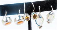 Jewelry Sterling Silver Earrings & Pendant