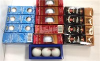 Large lot of assorted golf balls, Twilight