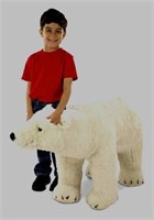 Melissa & Doug Giant Polar Bear - Lifelike