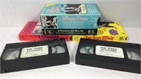 Lot of 7 The Three Stooges VHS