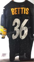 Jerome Bettis autographed Pittsburg Steelers