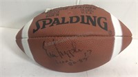 Eric Hipple signed Spalding football