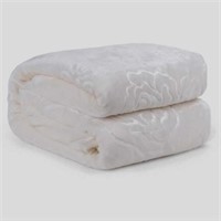 Jml Plush Soft Raschel Blanket - Queen Size 76" X