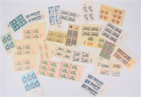 Stamps 26 "Use Zip Code"  5¢ to 13¢ P Blocks