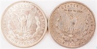 Coin 2 Morgan Silver Dollars 1890 & 1891-O