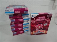 7 boxes of Franken Berry cereal