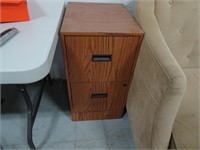 Metal file cabinet (looks like wood)