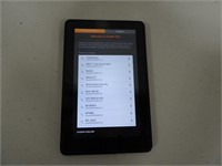 Kindle Fire Tablet (tested and reset)