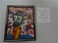Doug Evans Packers Autograph with COA