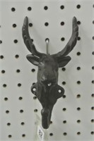 Cast Iron Moose Coat Hook