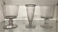 Turn of the Century Glass Spooners