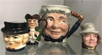 English Pottery Character Mugs
