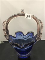 Art Glass Basket