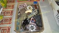 Boxlot of Toy Guns & Misc Cards