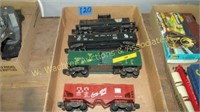 Boxlot of 4 American Flyer Cars