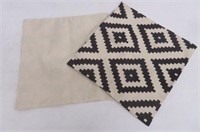 Set of 2 Aztec Pattern Canvas Pillow Cases,