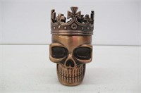 Skull Pattern Metal Cannabis Grinder