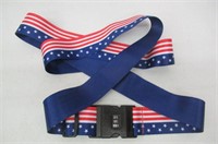 American Flag Luggage Belt Lock