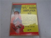 OTL audio amplifier kit