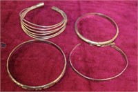 4pc Sterling Bracelets
