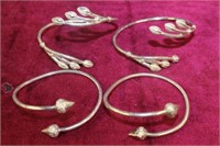 4pc Sterling Bracelets