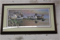 "Back Water Pintails" double matted print 575/4800