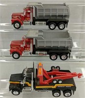 3x- Dump Trucks, Wrecker