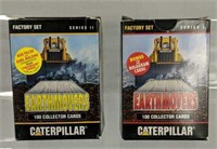 2x- Caterpillar Collector Cards Series I &2