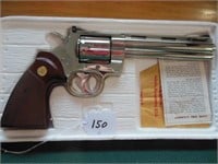 Colt Python 357 Cal. Nickel Finish -Unfired in Box