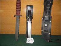 Buck Knife, Camillus Fighting knife, Survival Kni