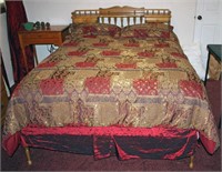 CB Atkin Co. Full Size Bed with