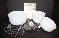 Sunbeam Mixing Bowls and Attachments