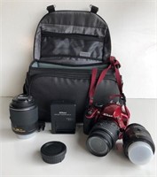 Nikon D3300 Digital Camera w/ Additional Lens