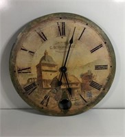 Authentic Timeworks Pendulum Wall Clock