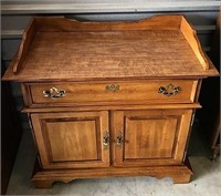 Small Wood Buffet with Drawer & Understorage