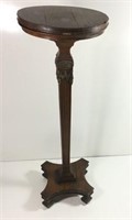 Federal Style Wood Entry Table/Plant Stand