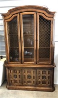 Stanley Furniture Lighted China Cabinet
