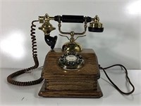Telesense Vintage Wood Phone